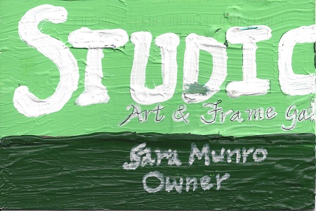 Studio 33, Sean Kane, Acrylic On Rag Mat, Postcard #34, $TBD