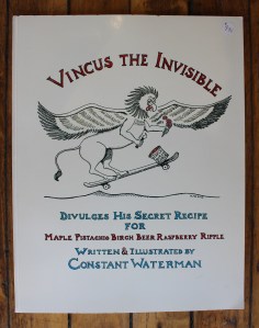 Vincus The Invisible Divulges His Secret Recipe For Maple Pistachio Birch Beer Raspberry Riffle by Constant Waterman