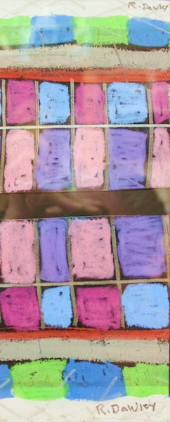 Windows, Rita Dawley, Mixed Media, 7x12, $125