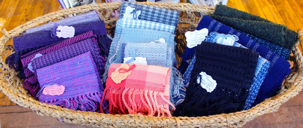 Hand Loomed Scarves by June Angelico