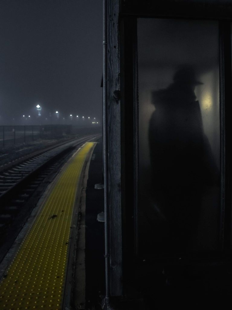 Nocturnal Traveler Michael Congdon Photography 8x10 Matted&Framed $125